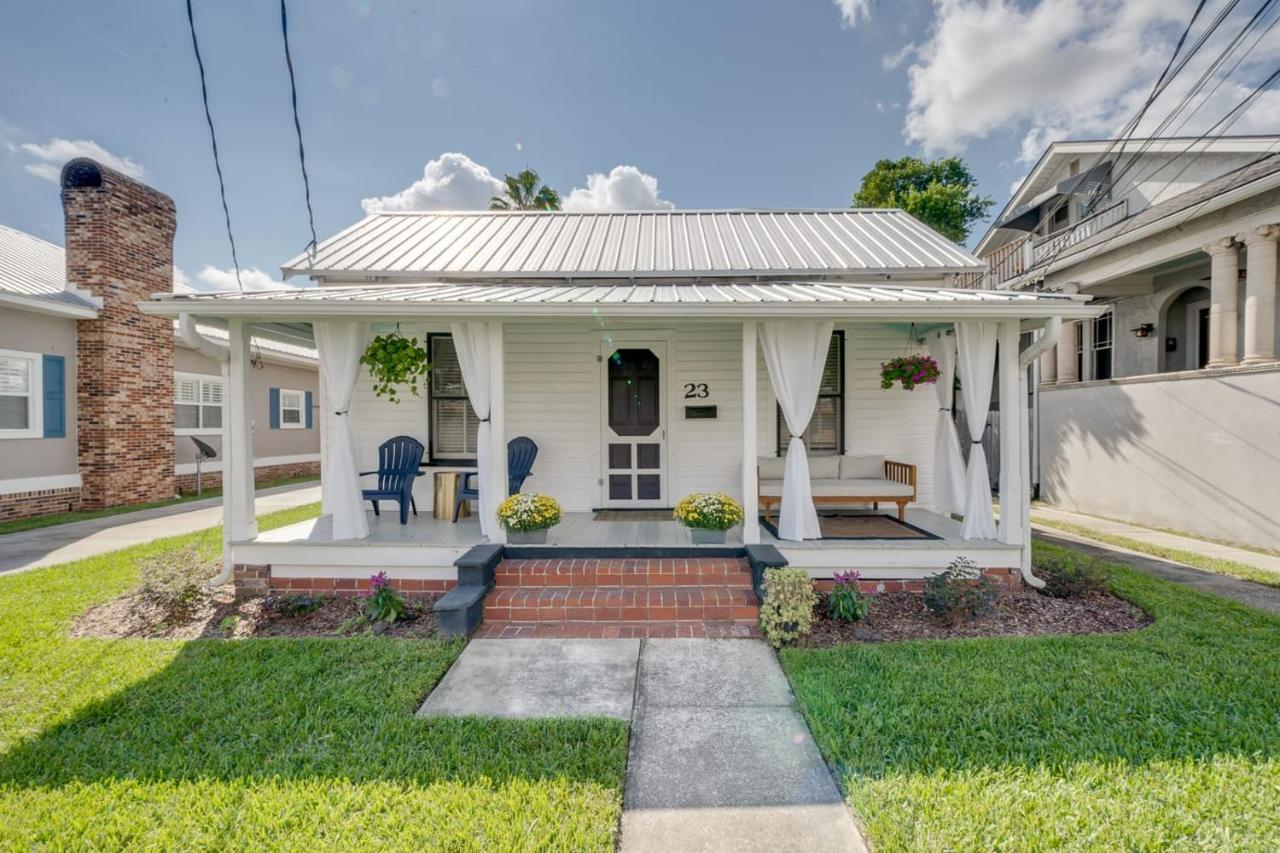 Updated Early 1900S 2Br Cottage Walking Distance To Downtown With Onsite Parking St. Augustine Bagian luar foto