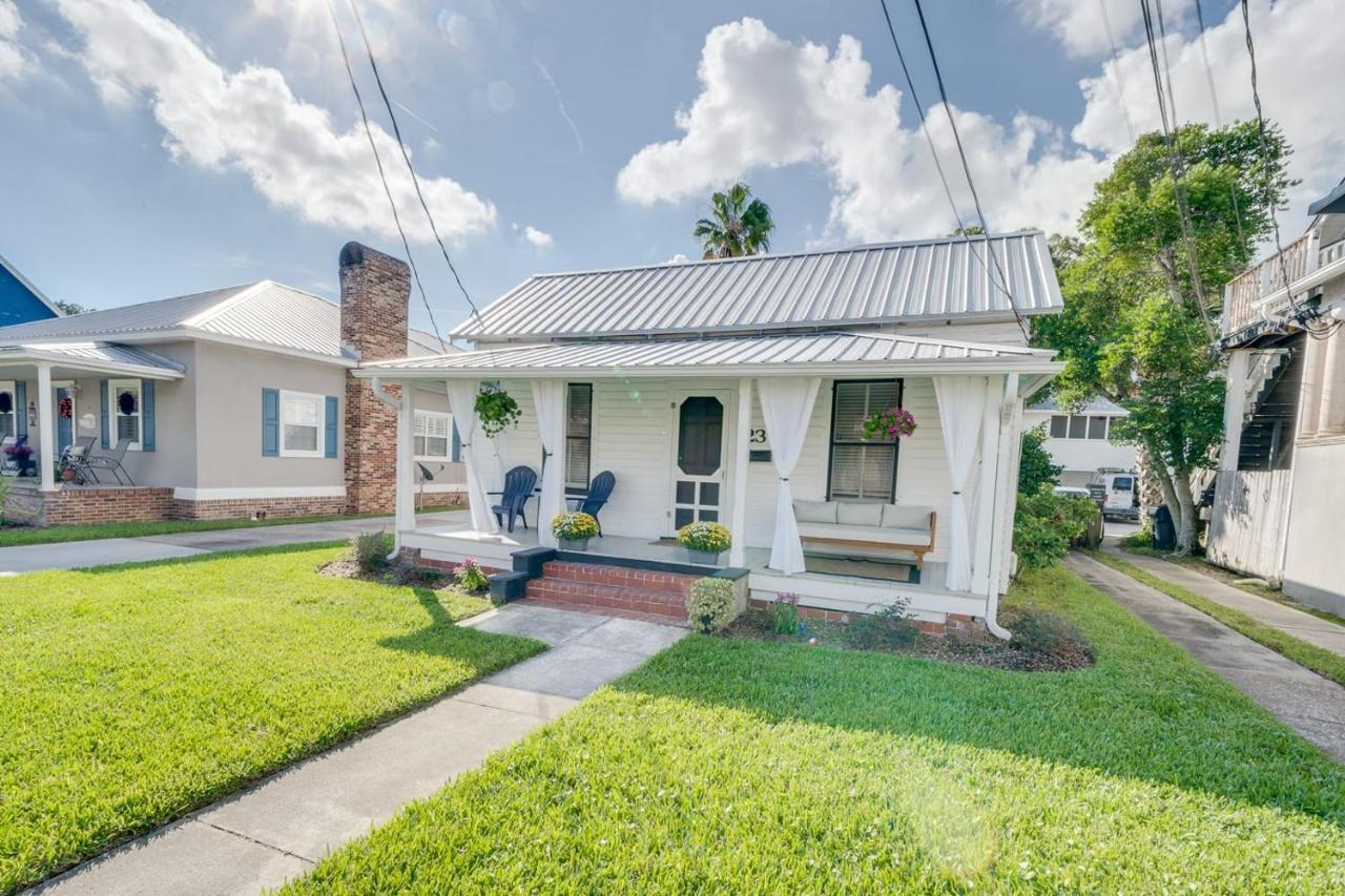 Updated Early 1900S 2Br Cottage Walking Distance To Downtown With Onsite Parking St. Augustine Bagian luar foto