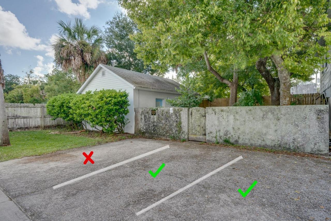 Updated Early 1900S 2Br Cottage Walking Distance To Downtown With Onsite Parking St. Augustine Bagian luar foto